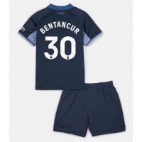 Camisa de Futebol Tottenham Hotspur Rodrigo Bentancur #30 Equipamento Secundário Infantil 2023-24 Manga Curta (+ Calças curtas)